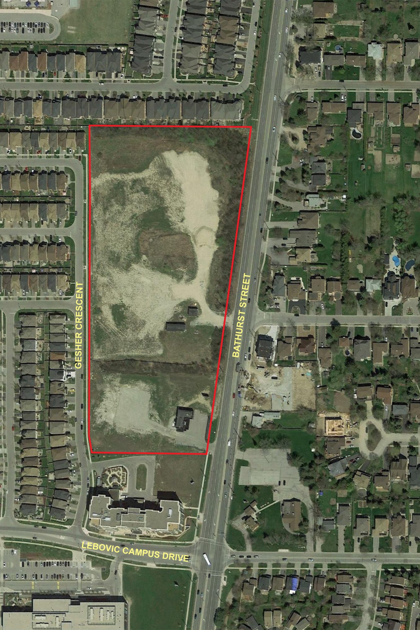 9800 Bathurst Airphoto